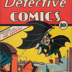 Detective Comics #27 Photocopy Comic Book Replica
