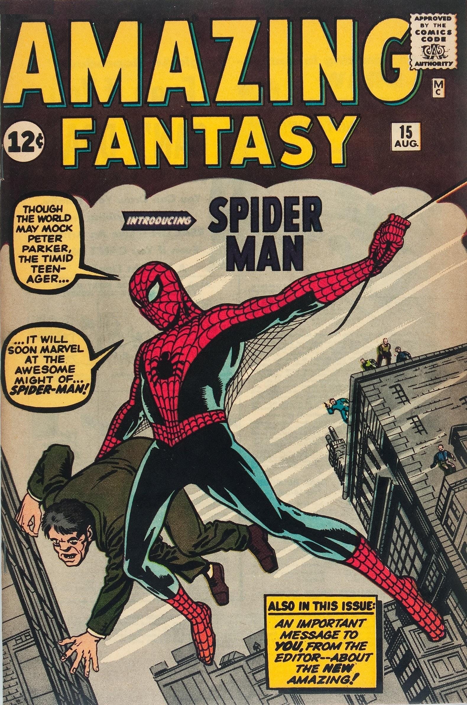 Amazing fantasy 15 comic - Etsy 日本