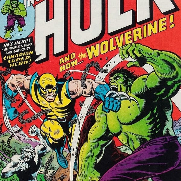 Incredible Hulk #181 Photocopy Comic Book Replica