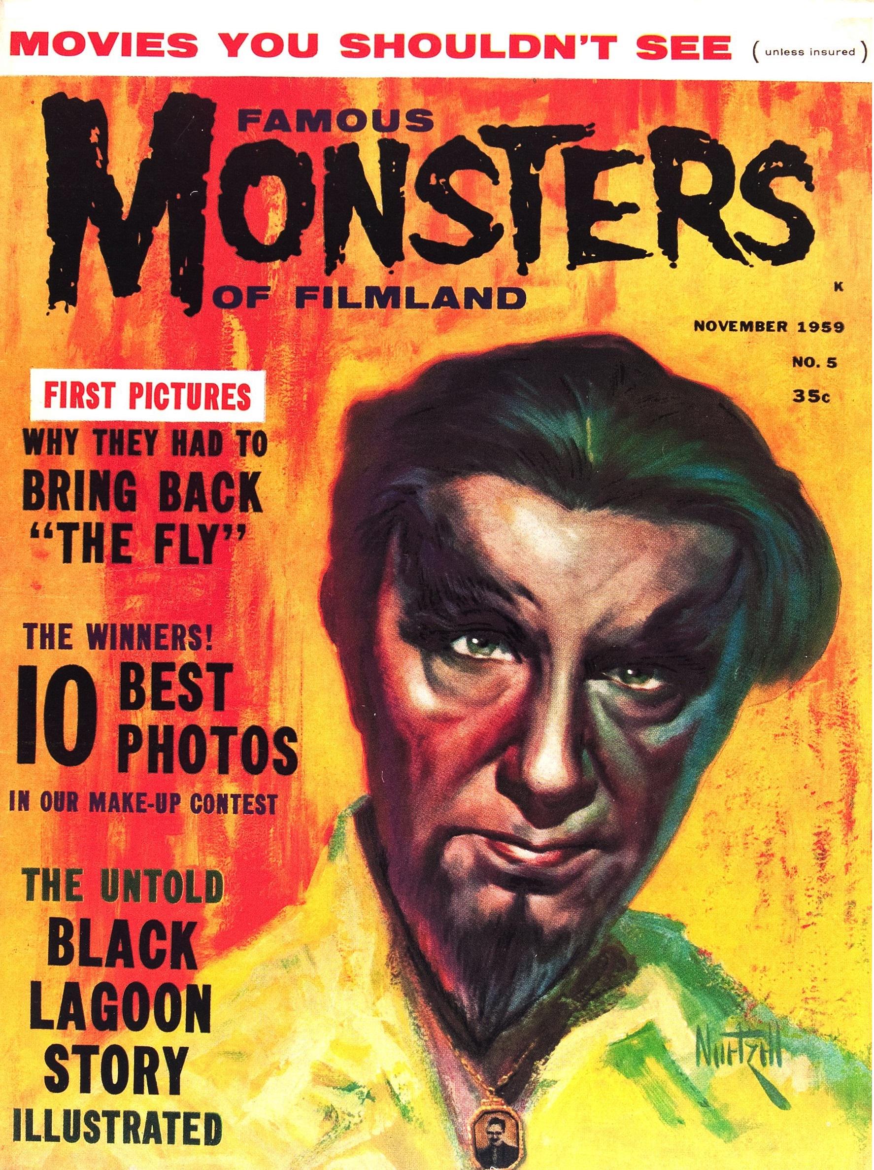 Famous Monsters of Filmland Magazine - Etsy