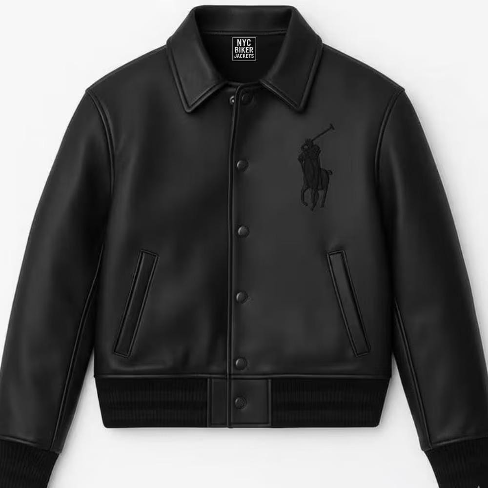 Buy Ralph Lauren Leather Jacket Online In India - Etsy India