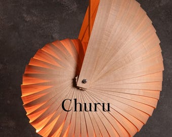 Handgefertigte Pendelleuchte aus Holzfurnier, Deckenleuchte, minimalistisches skandinavisches Design, warmes, natürliches Licht
