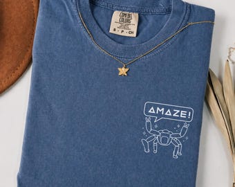 Comfort Colors Tee | Project Hail Mary Rocky AMAZE! Shirt, Sci-Fi Movie Merch Tee Gift for Sci-Fi fan