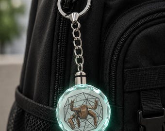 Hail Mary Rocky Crystal luminous Keychain  | Rocky Keychain | Amaze fan art, Backpack Charm