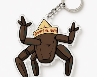 Happy Birthday Project Hail Mary Acrylic Keychain | Rocky Keychains | Amaze fan art, Backpack Charm | Happy Birthday Gift