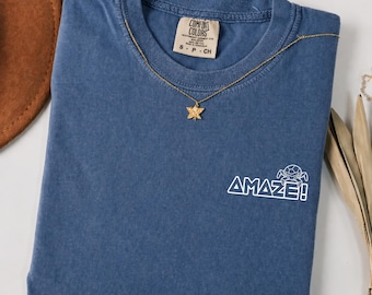 Rocky with AMAZE! Project Hail Mary Rocky Comfort Colors Shirt, Sci-Fi Movie Merch Tee Gift for Sci-Fi fan