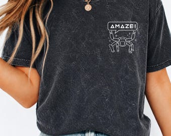 Project Hail Mary Rocky AMAZE! Wash Shirt, Sci-Fi Movie Merch Tee Gift for Sci-Fi fan