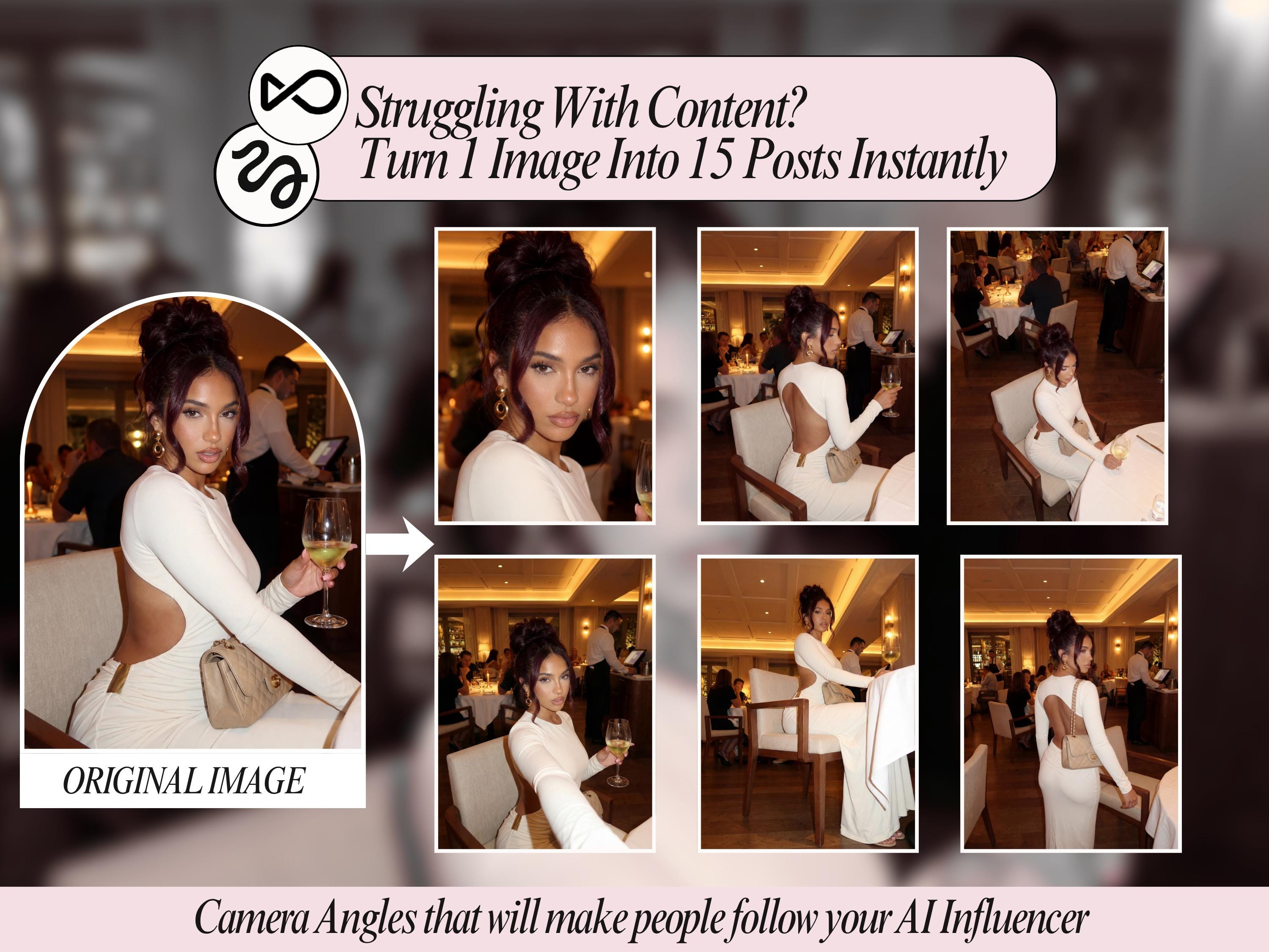 Face Less Video Operator Prompt AI Influencer Camera Angle Prompts Bundle | AI Prompt | Faceless UGC ...