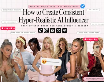 Cómo crear tu propio influencer de IA hiperrealista / Guía paso a paso para crear un avatar de IA / Influencers de IA consistentes con Nano Banana Pro