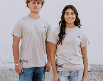 OOsmash Signature Men, Women T-Shirt, 100% Supima Cotton, Minimal Streetwear Comfort