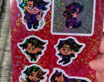 Feuille d'autocollants Michael Afton !