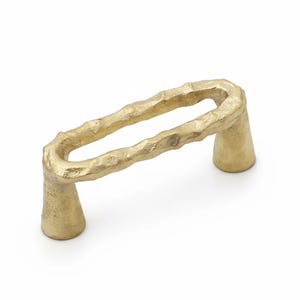 Uchwyt meblowy z litego mosiądzu, nowoczesny luksusowy uchwyt do szuflady, ręcznie wykonany osprzęt meblowy