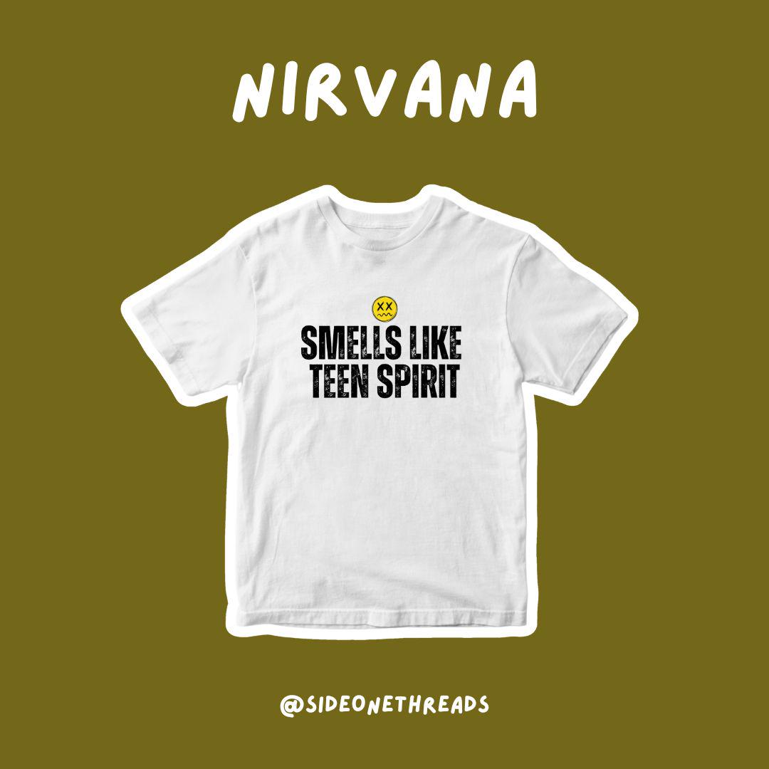 Smells Like Teen Spirit Tshirt - Etsy