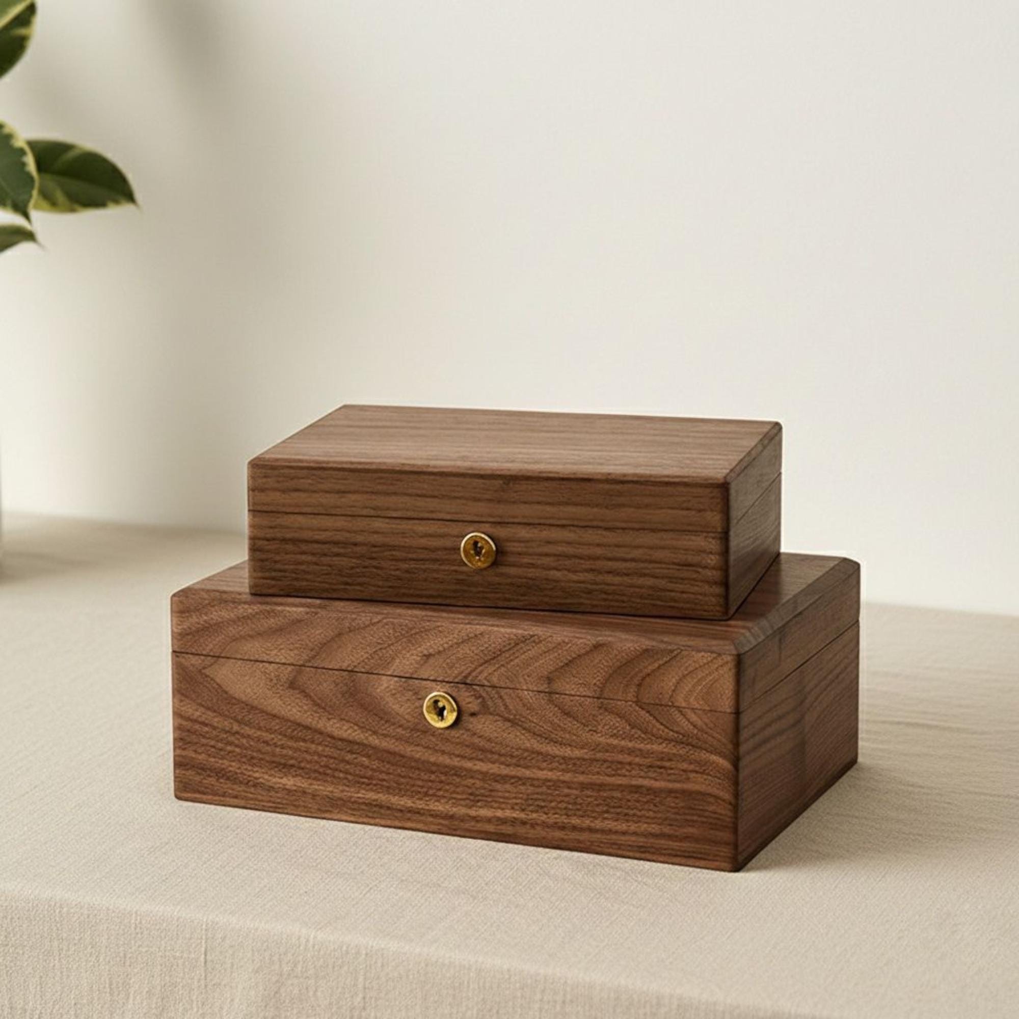 Personalized Engraved Wooden Keepsake Box, Custom Memory Chest for ...