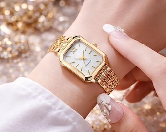 Elegant Women’s Rectangular Watch
