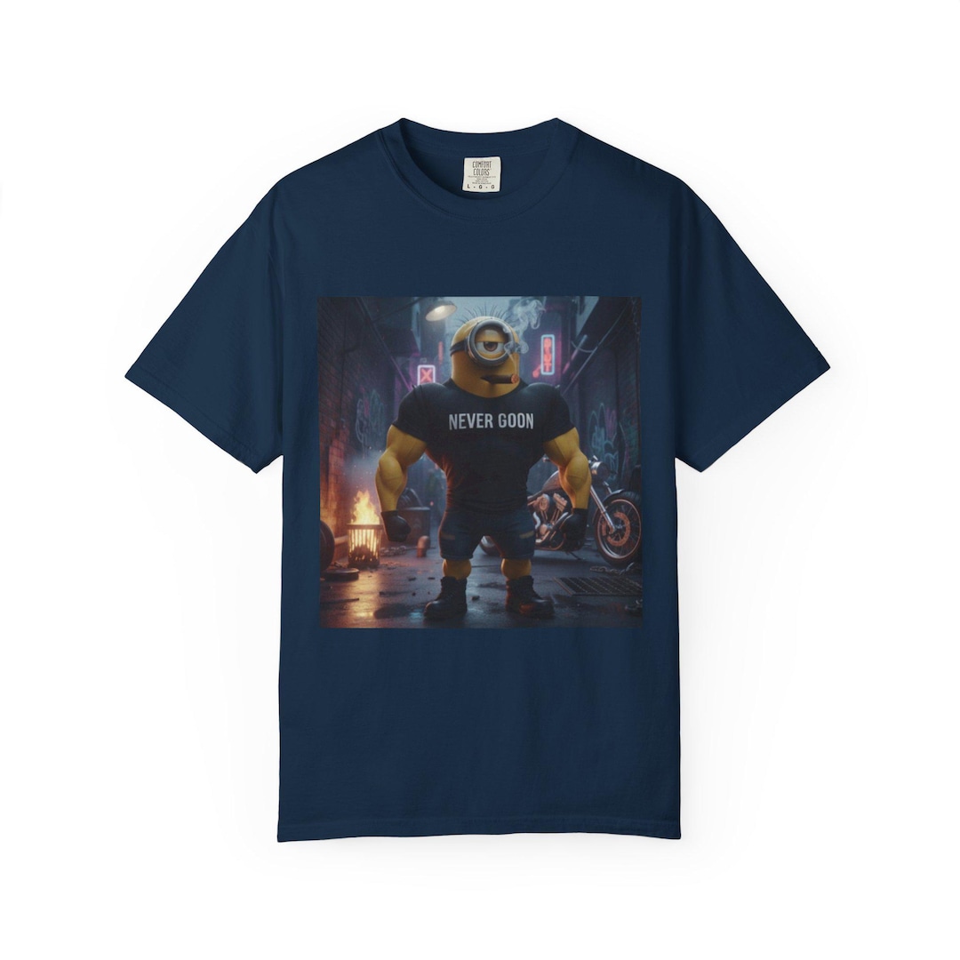 Buff Goons Never Goon Minion Gym Bro Muscle Meme T-shirt | Buff Minion Cigar ...