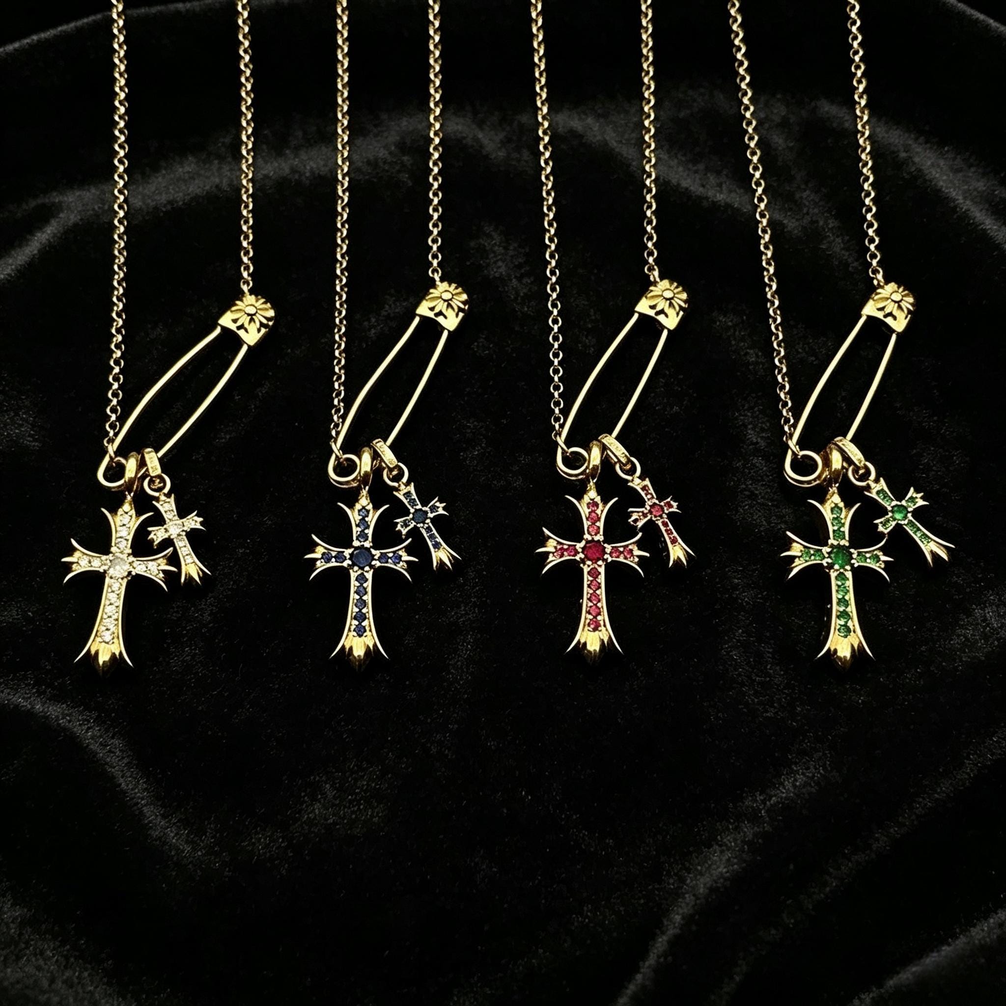 Chrome Hearts Diamond Cross - Etsy