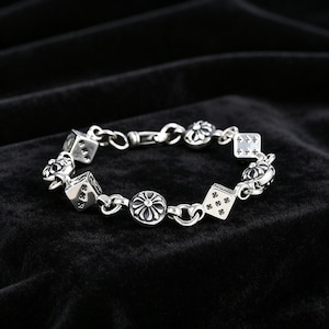 Chrome hearts dice cross bracelet - Etsy 日本
