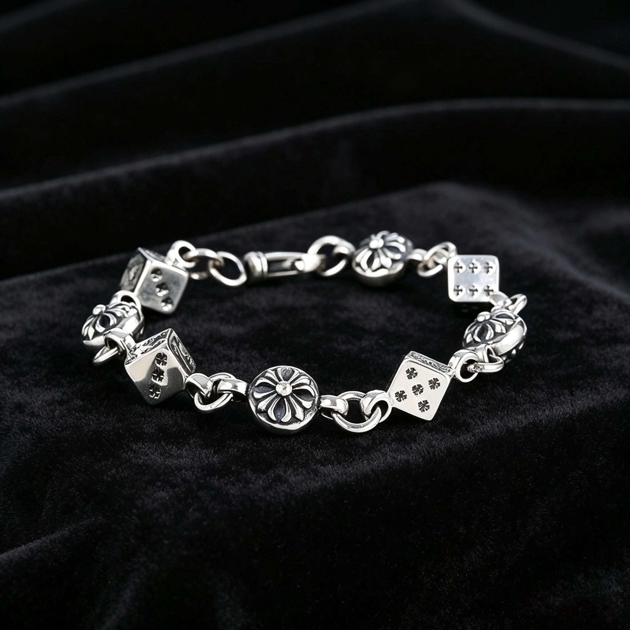 Chrome hearts dice cross bracelet - Etsy 日本