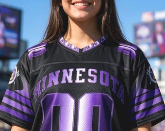Custom Minnesota Football Jersey, Personalized Name Number Shirt, 2026 Season Kickoff Custom Tshirt