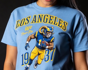 Vintage Los Angeles Football T-Shirt | 1937 LA Fan Graphic Tee