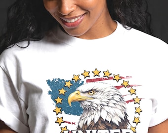 America 250th Eagle T-Shirt | July 4 2026 Distressed Pride Tee | 1776-2026 USA Gift Dad