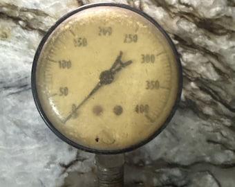 Antique Ashcroft Gauge 400psi USA