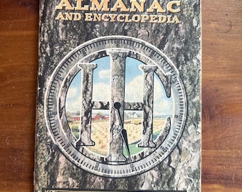 Antique 1914 International Harvester IHC Almanac And Encyclopedia Softcover Book