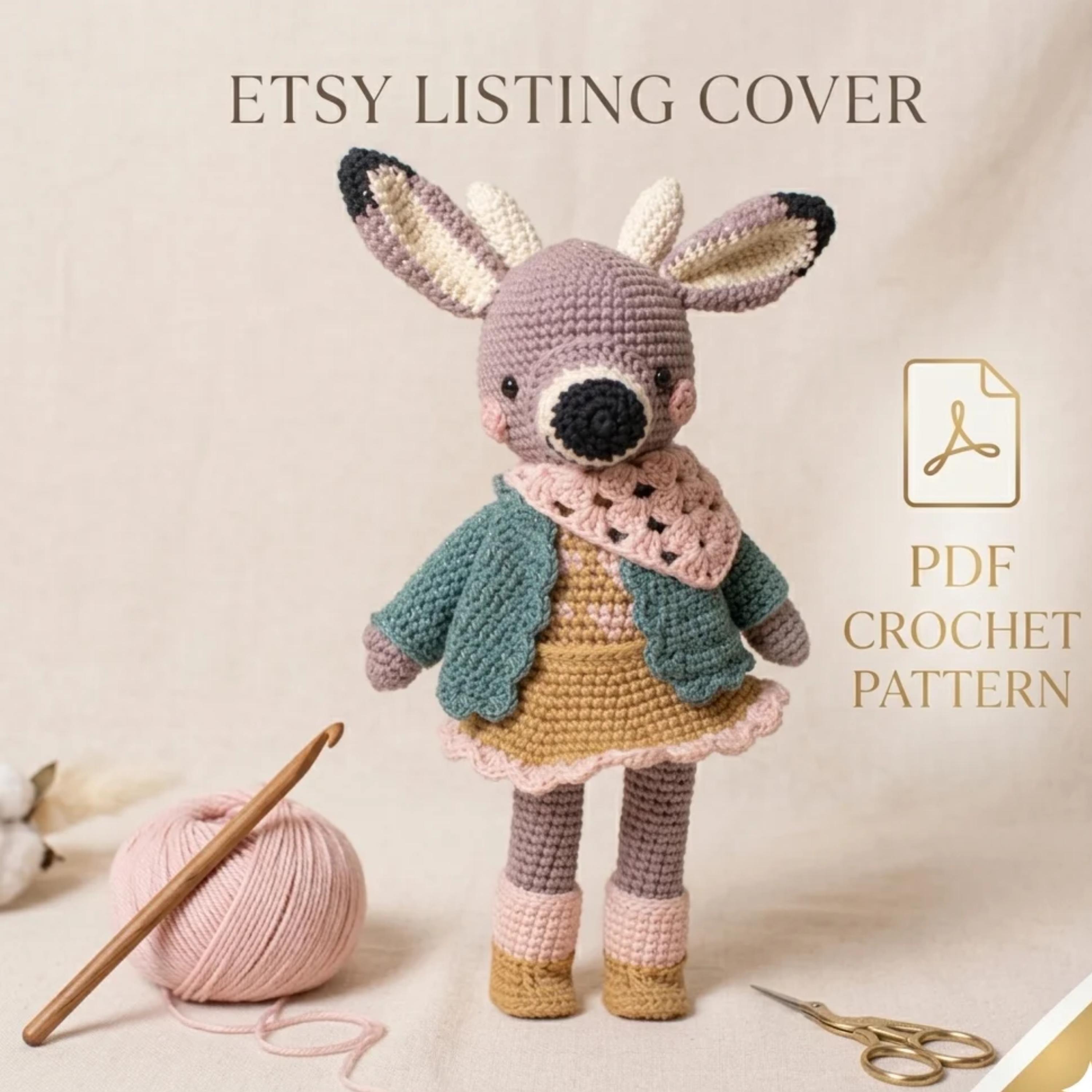 30 Deer Crochet Patterns for Woodland, Holiday, and Amigurumi Projects 10 Woodland Deer Plush Toy