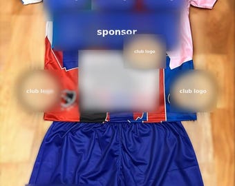 Fan Inspired Soccer Kit – Multi Club Style Jersey & Shorts Set for Kids and Adults (#10)