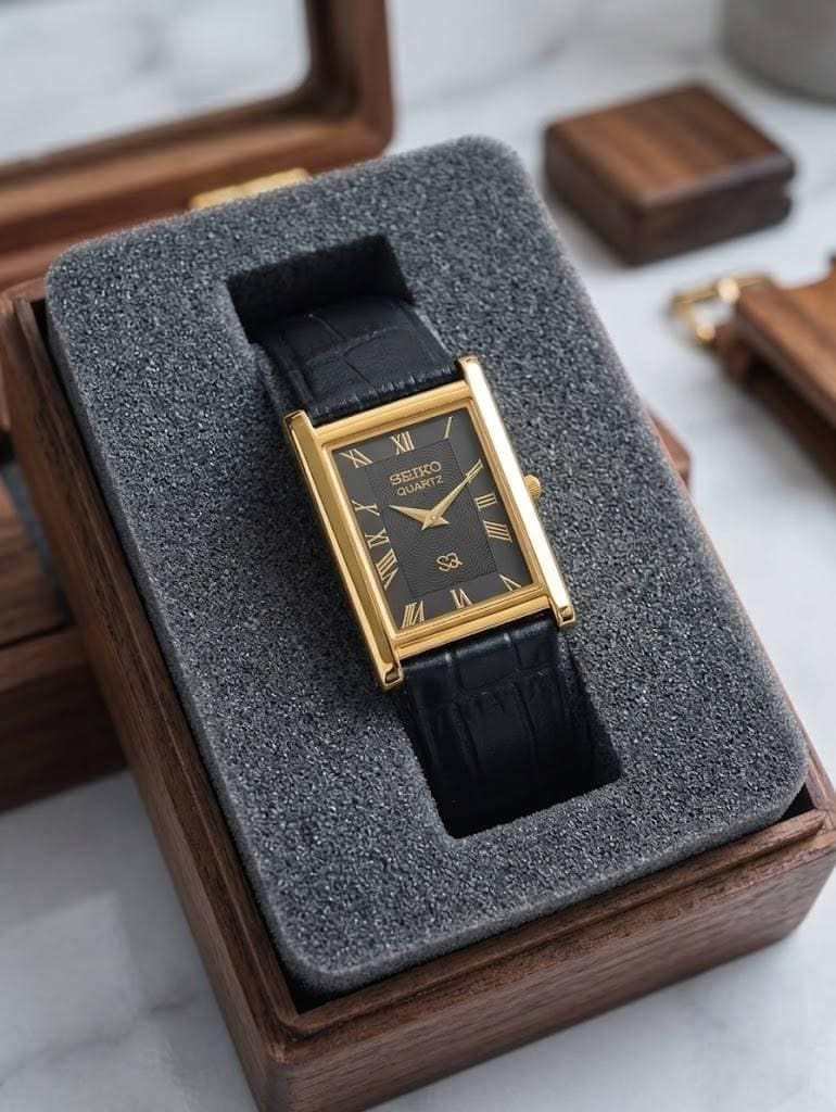 Seiko tank quartz - Etsy 日本