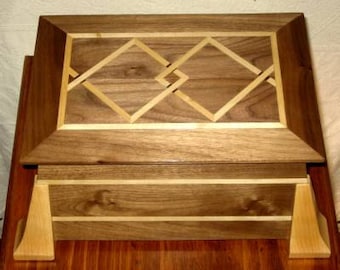 Walnut Music Jewelry Box