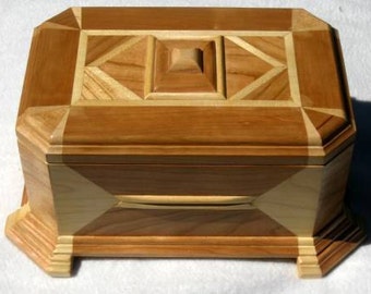 Handmade Cherry Wood Music Box