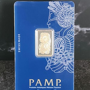Lingote de oro de colección / Barra de exhibición de 5 g y 10 g de inspiración suiza / Tarjeta de certificación / No magnético / Regalo de lujo para coleccionistas