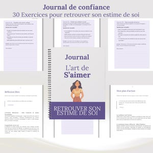 Diario de afirmaciones positivas, 30 ejercicios para aprender a conocerte mejor, Ebook, Guía práctica de ejercicios, confianza autoestima.