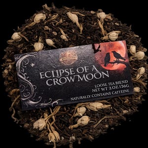 Eclipse Of A Crow Moon Black Tea Loose Leaf Tea