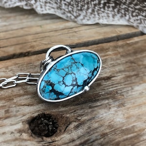Hubei Turquoise Necklace &quot;A&quot; • Boho Style • One Of A Kind • Nature Inspired