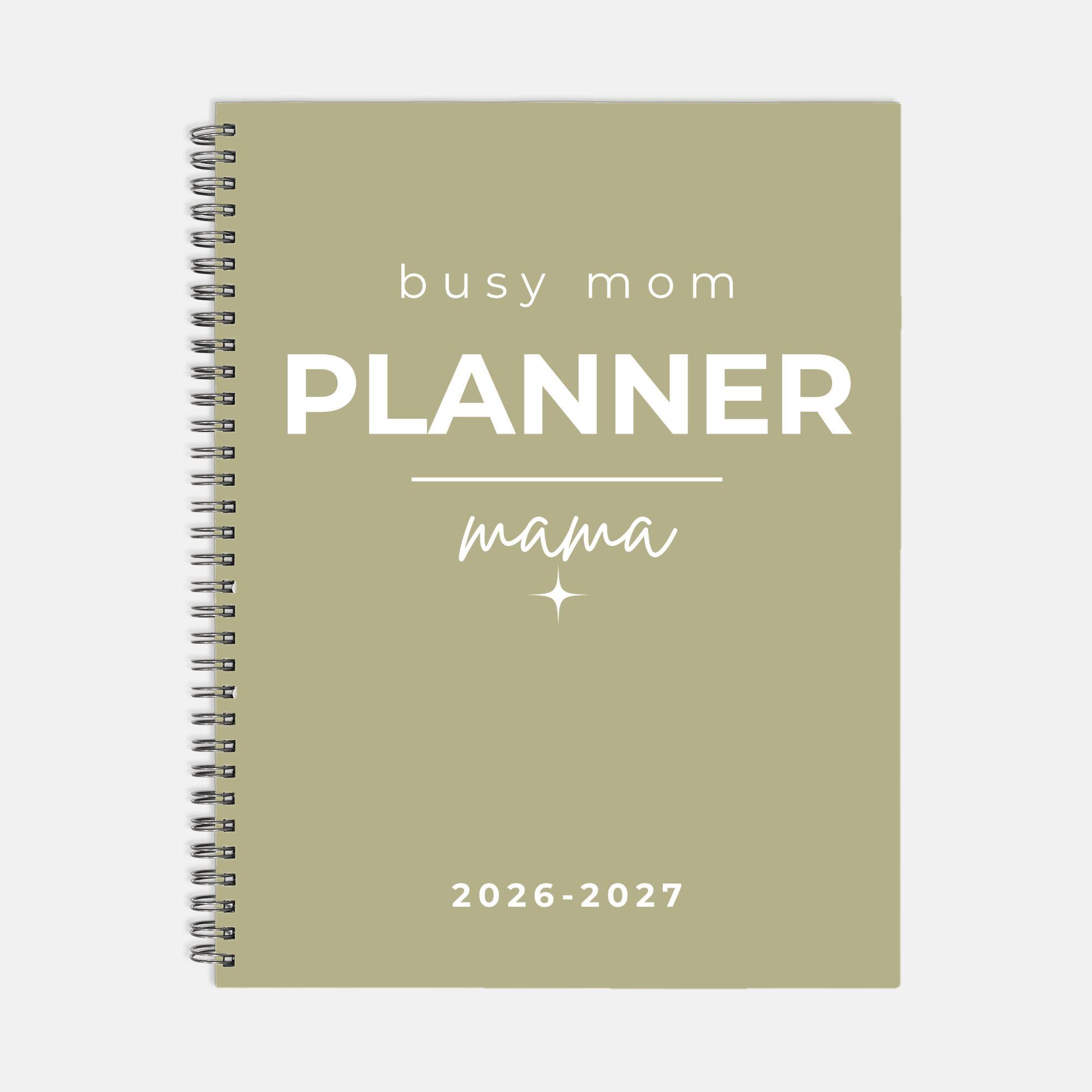 Busy Mom Planner 2026-2027, Minimalist Weekly Planner for Moms, Simple ...