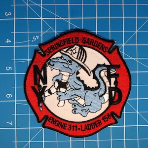 FDNY NYC Fire Department Engine 311 Springfield Gardens patch