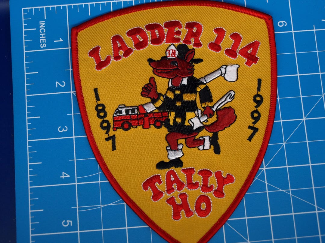 Tal Lo Patch FDNY NYC Fire Department Ladder 114 Tally Ho Patch - Etsy