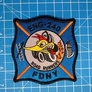 FDNY NYC Fire Department Engine 240 Road Runners patch