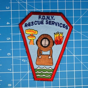 FDNY NYC Fire Department Rescue Services patch