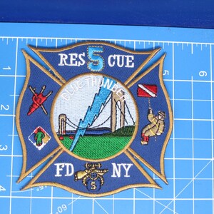FDNY Rescue 5 Blue Thunder-patch