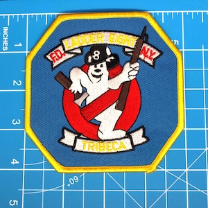 FDNY NYC brandweerladder 8 Tribeca Ghostbusters-patch