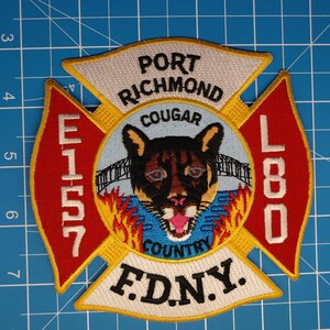 FDNY NYC Fire Department Engine 157 Port Richmond patch