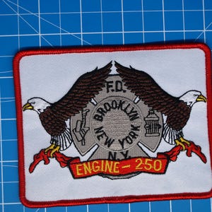 FDNY NYC Fire Department Engine 250 Brooklyn patch