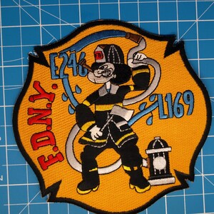 FDNY NYC Fire Department Engine 246 Popeye patch