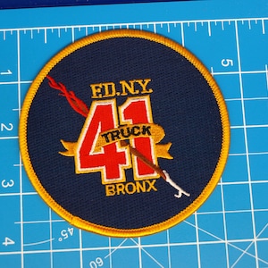 FDNY Truck 41 patch-EA