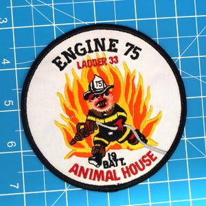 FDNY NYC Fire department Engine 75 Animal House patch