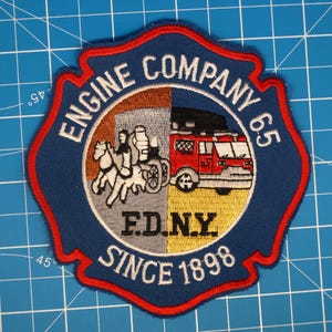 FDNY NYC Fire Department Engine Company 65 early version patch